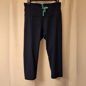 Old Navy Navy Blue Women's Pants with Teal Accent